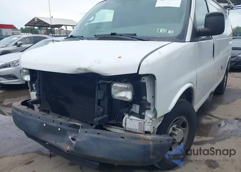 2007 GMC Savana Work Van from USA, damaged, VIN 1GTGG25V571208860